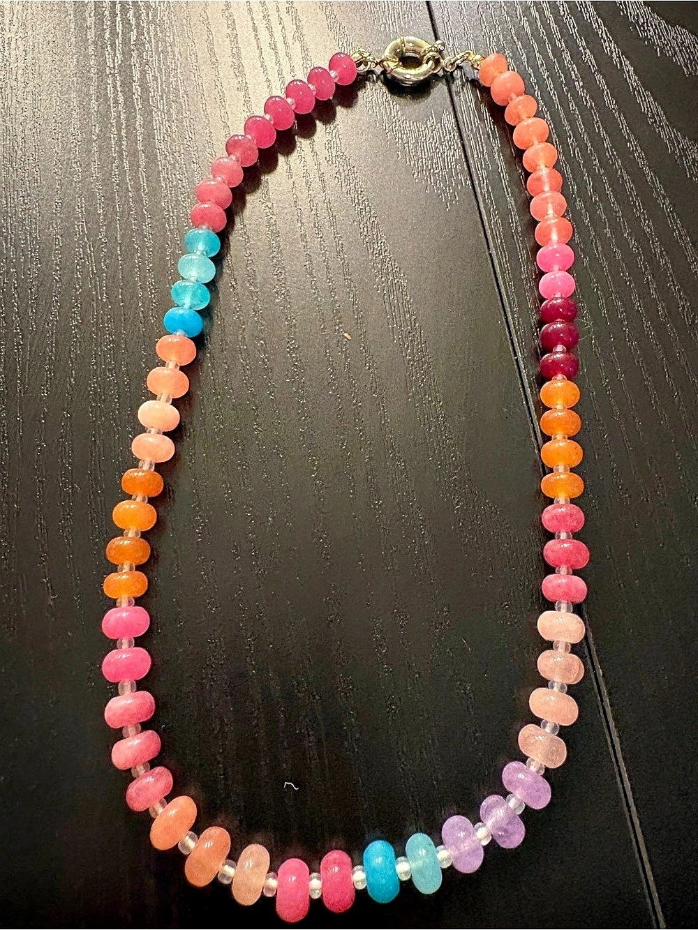 Multicolor Beaded Necklace Like New